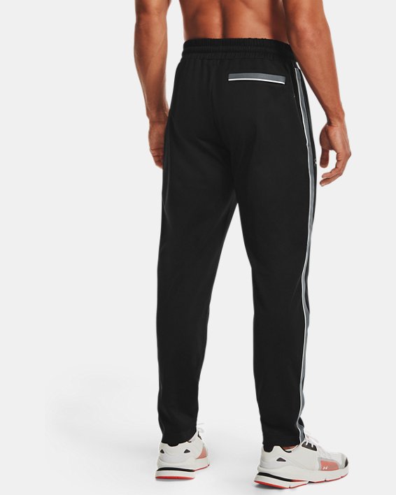 Men's UA RUSH™ Knit Track Pants, Black, pdpMainDesktop image number 0